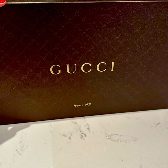 Gucci Other - Gucci Boot Box - chocolate brown.  24 x 12 3/4 x 4